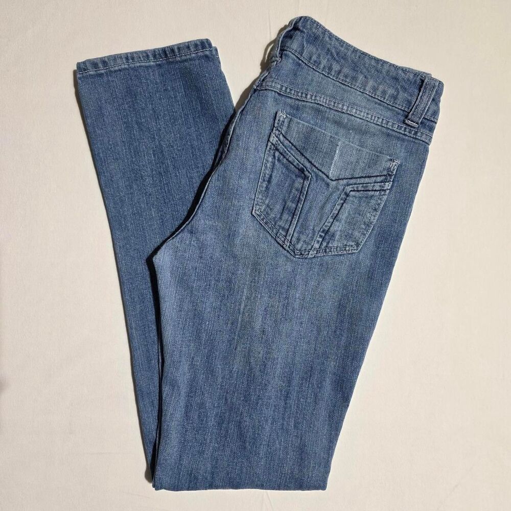 Y2K Miley Cyrus x Max Azria Distressed Skinny Jeans - Juniors Size 13